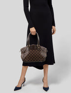 Louis Vuitton 2010 Damier Ebene Verona PM Handbag