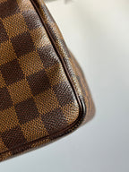 Louis Vuitton 2007 Damier Ebene Canvas Speedy 25 Handbag