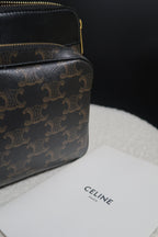 Celine Triomphe Pocket Messenger Crossbody Bag