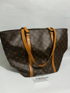 Louis Vuitton 1998 Monogram Canvas Sac Shopping Large Tote Bag