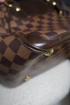 Louis Vuitton 2010 Damier Ebene Verona PM Handbag
