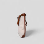 Polene Ilo Tote Bag in Cognac