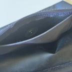 Longchamp Le Pliage Navy Blue & Green Small & Large Short Handle