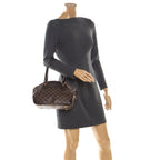Louis Vuitton 2010 Damier Ebene Verona PM Handbag