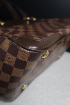 Louis Vuitton 2010 Damier Ebene Verona PM Handbag