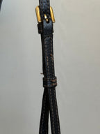 Furla Black / Baby Pink / Cream Gold Hardware Crossbody Bag