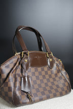Louis Vuitton 2010 Damier Ebene Verona PM Handbag