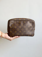 Louis Vuitton Vintage Monogram Trousse 23 Vanity Clutch Organizer