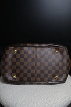 Louis Vuitton 2010 Damier Ebene Verona PM Handbag