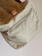 Prada Nylon Mini Duffle Bowler Handbag in Brown