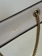 Furla Black / Baby Pink / Cream Gold Hardware Crossbody Bag