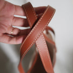 Polene Ilo Tote Bag in Cognac