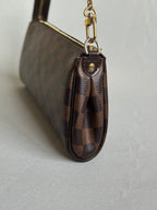 Louis Vuitton 2011 Damier Ebene Eva Pochette Handbag
