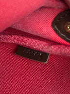 Louis Vuitton 2011 Damier Ebene Eva Pochette Handbag