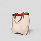 Polene Ilo Tote Bag in Cognac
