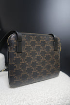 Celine Triomphe Pocket Messenger Crossbody Bag