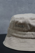 Jacquemus Le Bob Gadjo Beige Bucket Hat