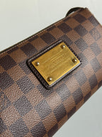 Louis Vuitton 2011 Damier Ebene Eva Pochette Handbag