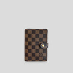 Louis Vuitton 2002 Damier Ebene Agenda PM with Fillers