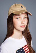 Ralph Lauren Classic Sports Cap in Light Brown / Beige