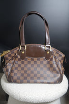 Louis Vuitton 2010 Damier Ebene Verona PM Handbag