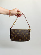 Louis Vuitton 2005 Monogram Pochette Accessoires Handbag