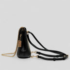 Coach Convertible Mini Backpack in Black and Khaki Signature Canvas
