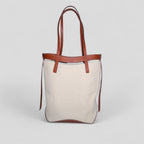Polene Ilo Tote Bag in Cognac
