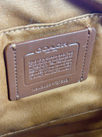 Coach Mini Sierra in Light Khaki Chalk with Strap