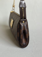 Louis Vuitton 2011 Damier Ebene Eva Pochette Handbag