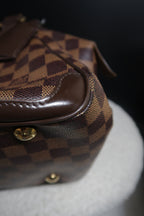 Louis Vuitton 2010 Damier Ebene Verona PM Handbag