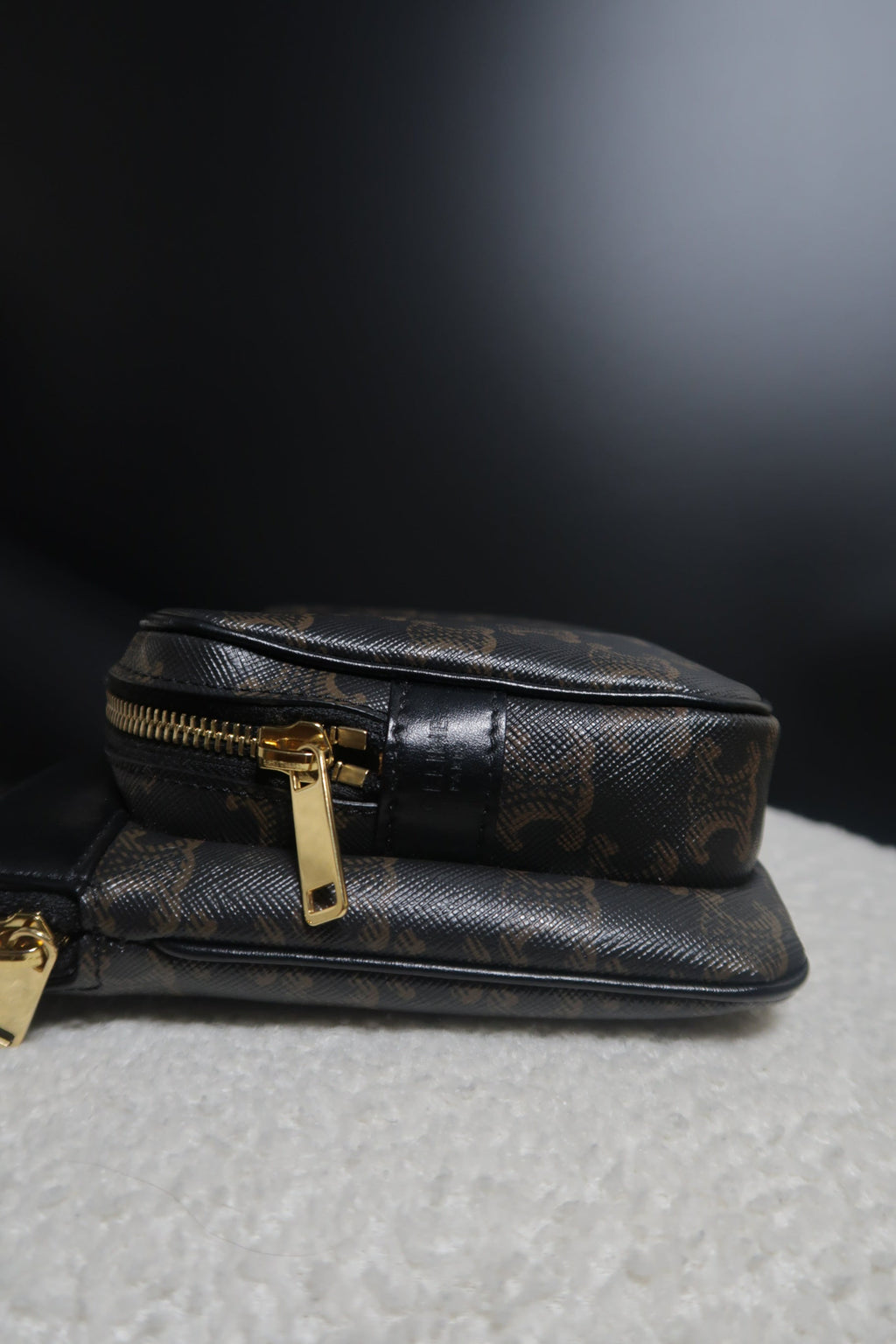 Celine Triomphe Pocket Messenger Crossbody Bag