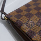 Louis Vuitton 2002 Damier Ebene Navona Pochette Handbag