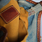 Louis Vuitton Monogram Denim Pleaty Mini Handbag