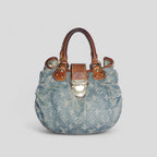 Louis Vuitton Monogram Denim Pleaty Mini Handbag