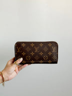 Louis Vuitton Monogram Long Zippy Wallet in Fuschia