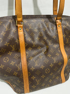Louis Vuitton 1998 Monogram Canvas Sac Shopping Large Tote Bag