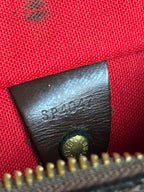 Louis Vuitton 2007 Damier Ebene Canvas Speedy 25 Handbag