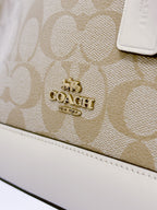Coach Mini Sierra in Light Khaki Chalk with Strap