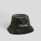 Celine Camouflage Bucket Hat