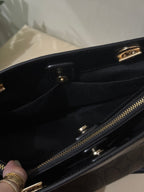 Coach Brooke Chain Carryall Shoulder Bag in Signature Canvas and Gold Hardware (Rare)