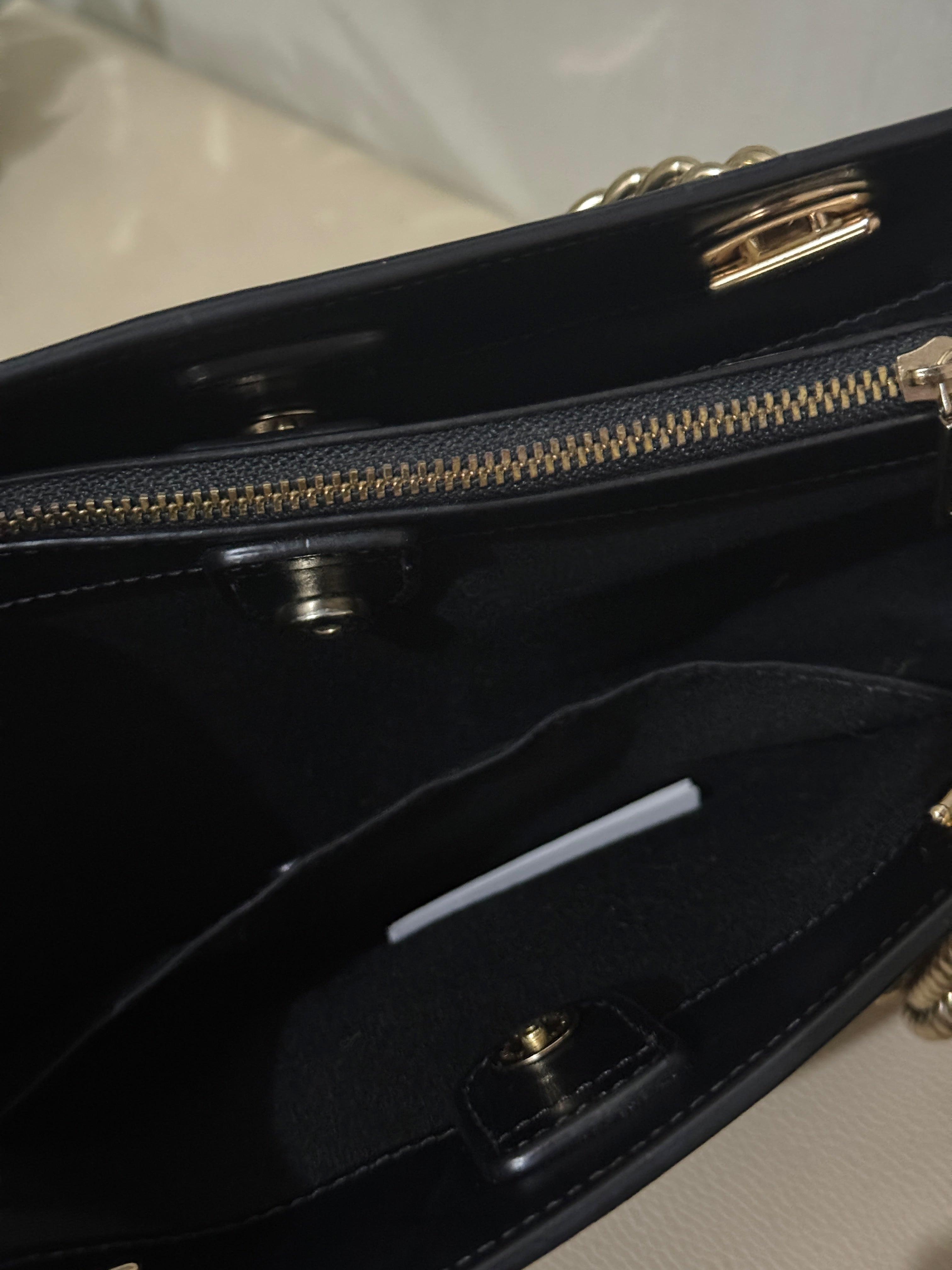 Coach Brooke Chain Carryall Shoulder Bag in Signature Canvas and Gold Hardware (Rare)