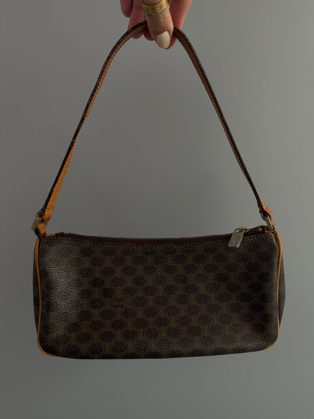 Celine Macadam Pattern Pochette Bag
