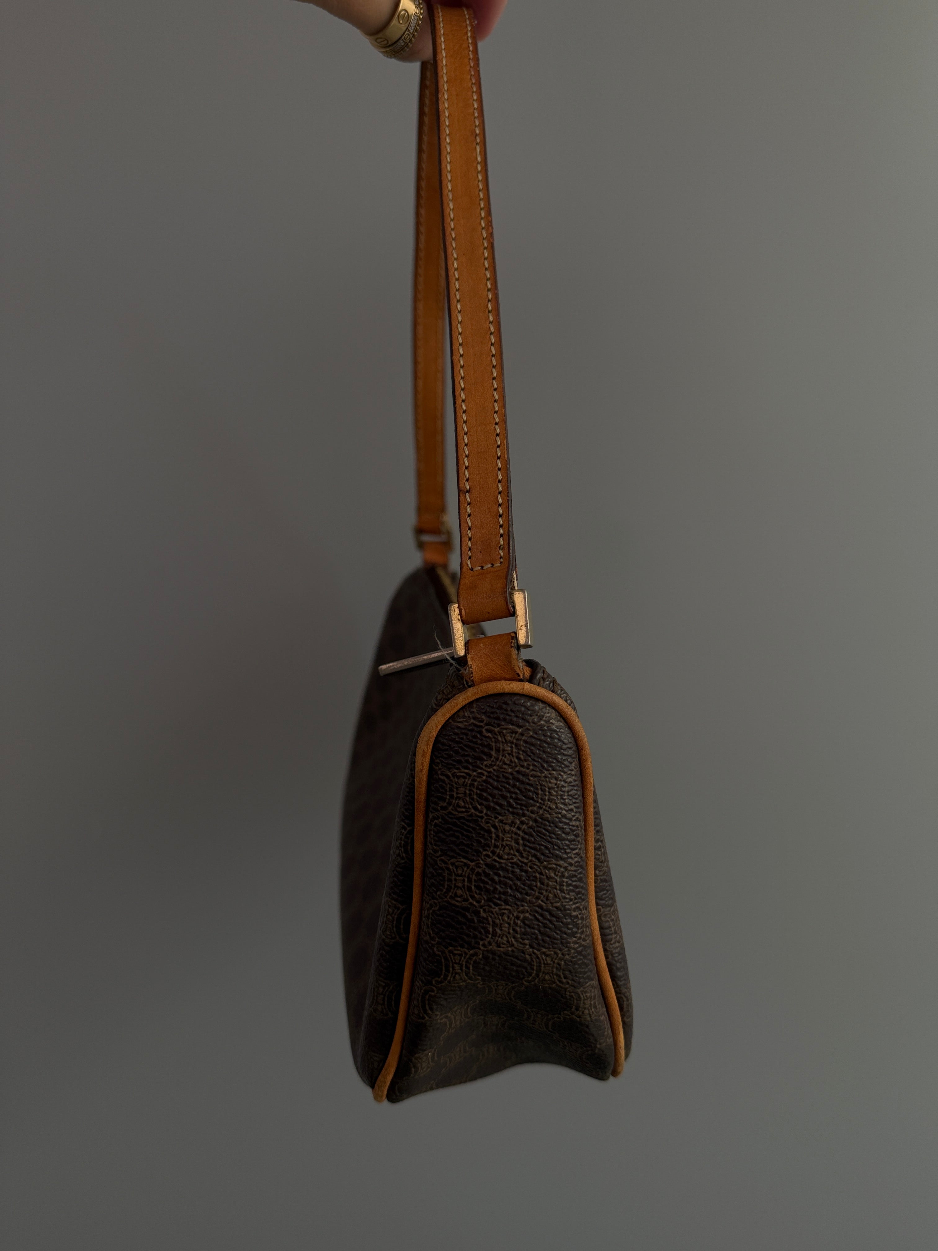 Celine Macadam Pattern Pochette Bag