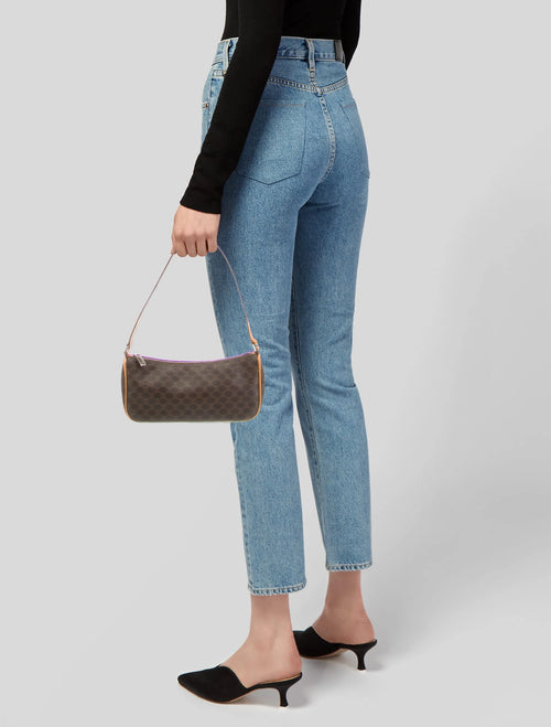 Celine Macadam Pattern Pochette Bag