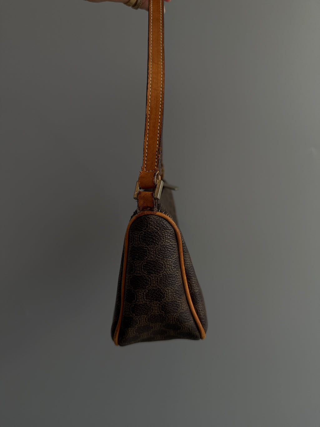 Celine Macadam Pattern Pochette Bag