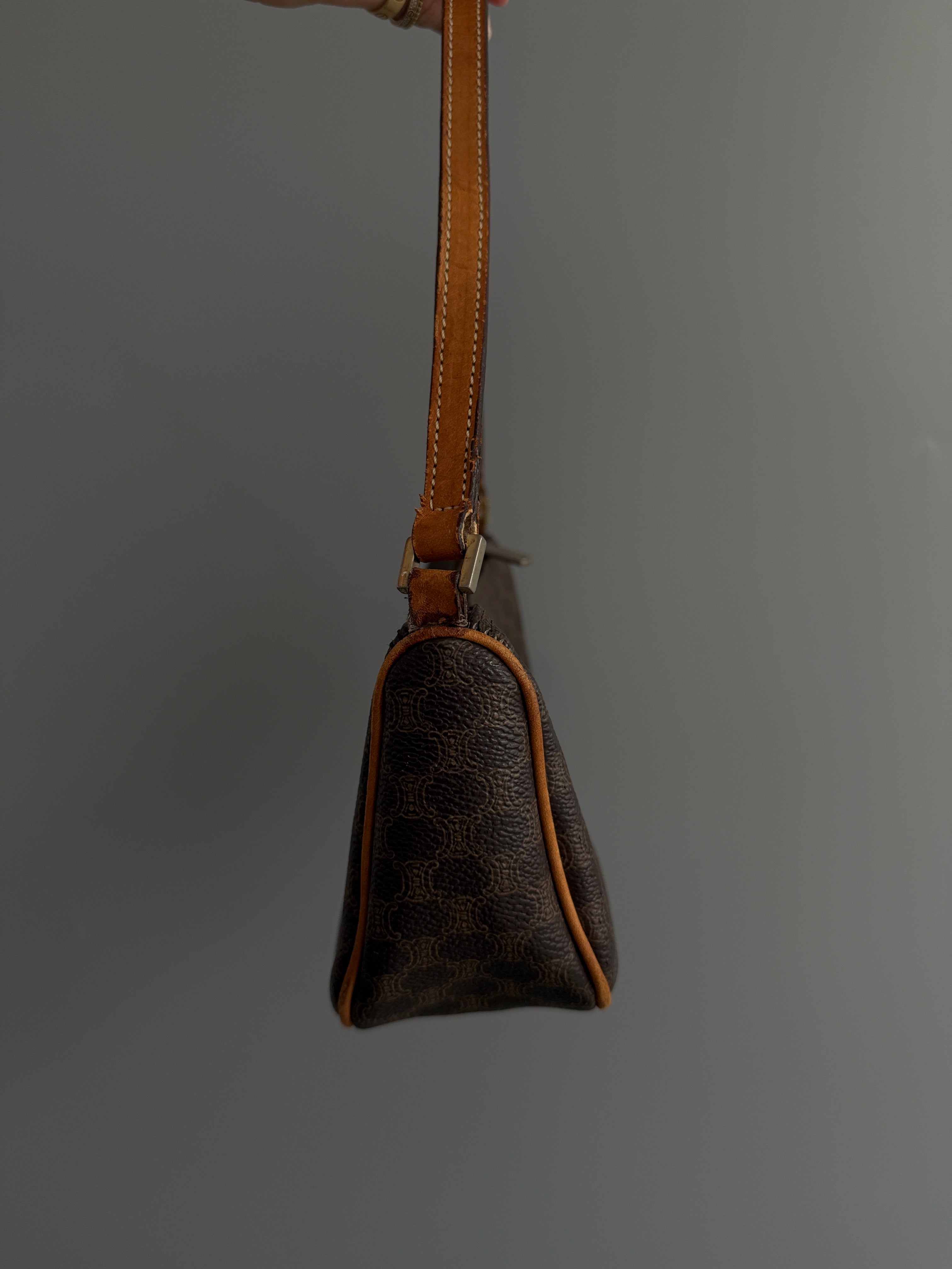 Celine Macadam Pattern Pochette Bag