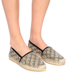Gucci GG Supreme Bee Espadrilles Size 35