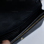Coach Anna Foldover Crossbody Clutch In Signature Canvas