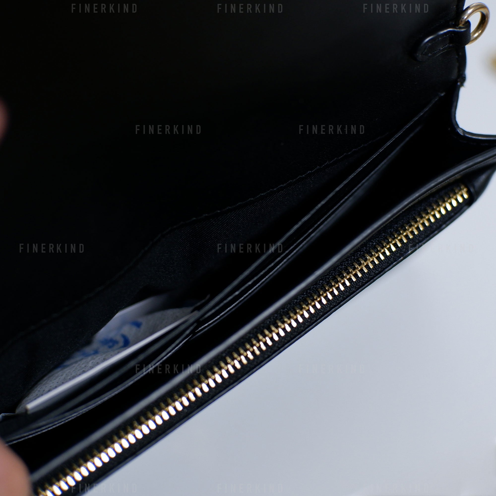 Coach Anna Foldover Crossbody Clutch In Signature Canvas